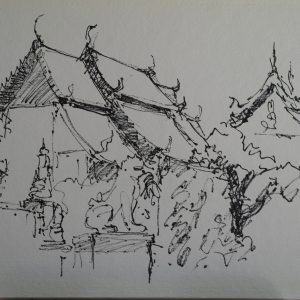 Sketches. Thailand 3