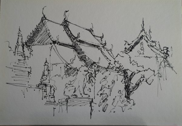 Sketches. Thailand 3