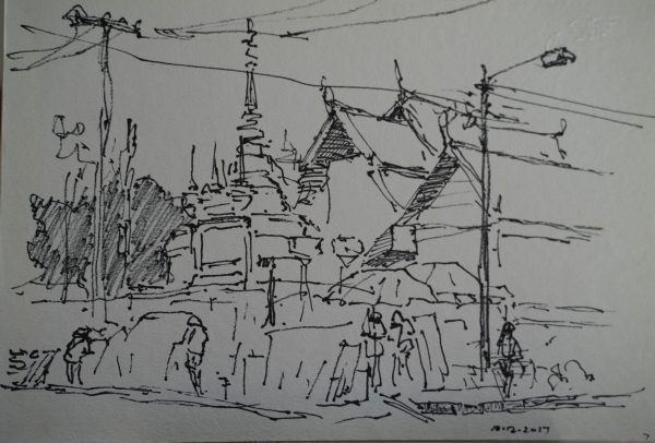 Sketches. Thailand 1